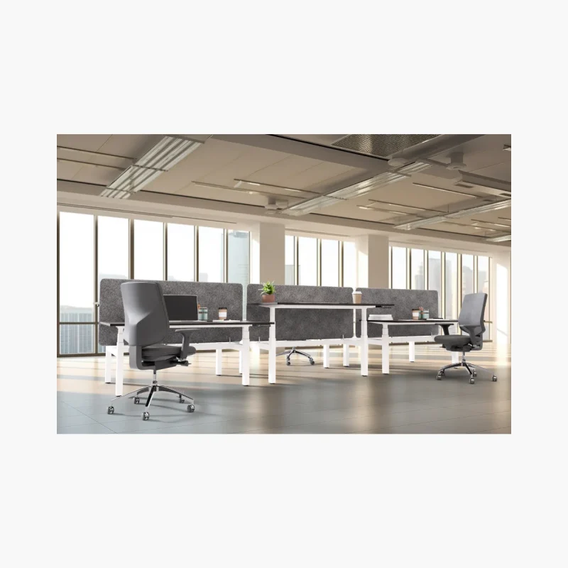Zelf samenstellen Elektrisch zit-sta Duo bureau Professional