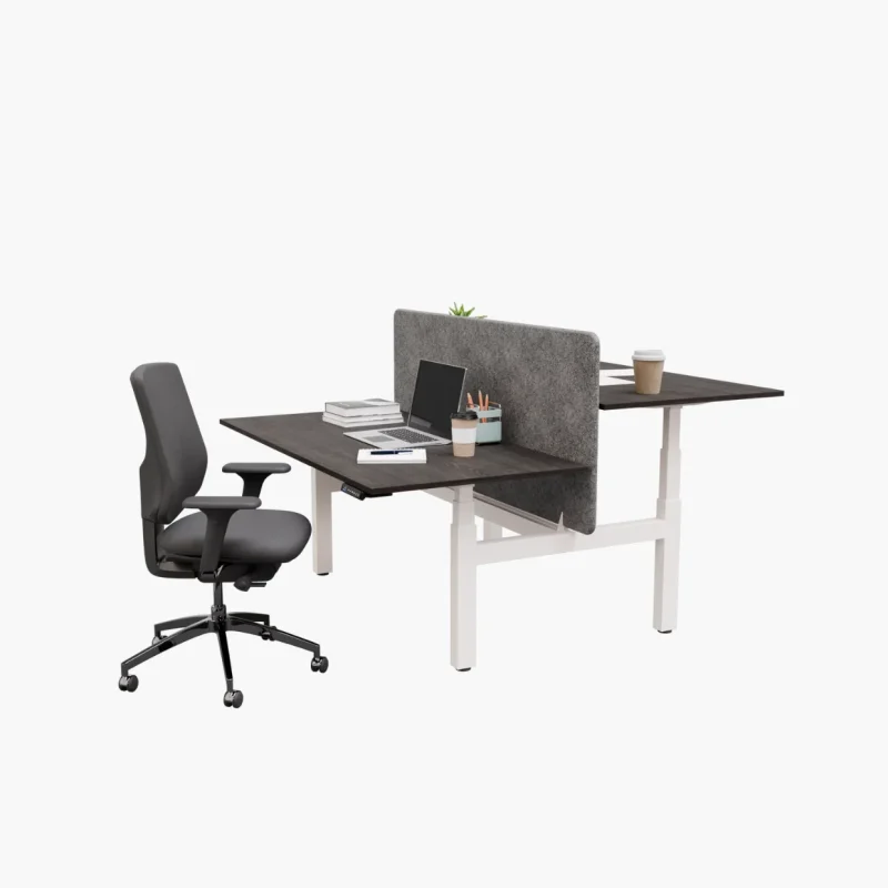 Zelf samenstellen Elektrisch zit-sta Duo bureau Professional