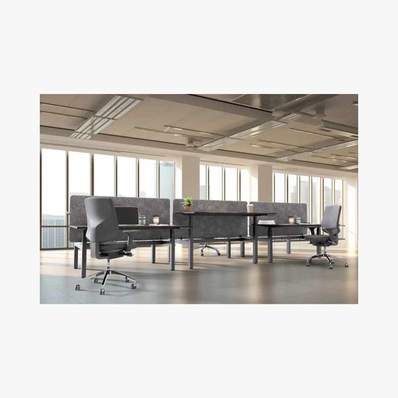 Zelf samenstellen Elektrisch zit-sta Duo bureau Professional
