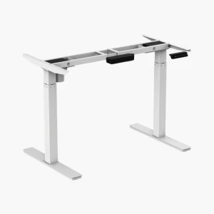 elektrisch zit-sta bureauframe – wit (W) – 2-koloms - Wit