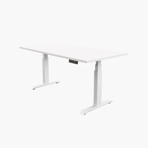 Elektrisch zit-sta bureau Professional wit-wit