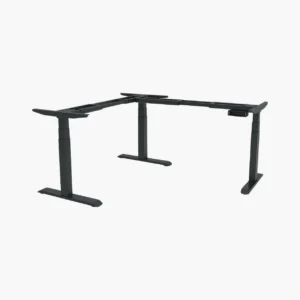 Antraciet (A) - frame - elektrisch zit-sta bureau - hoekbureau frame
